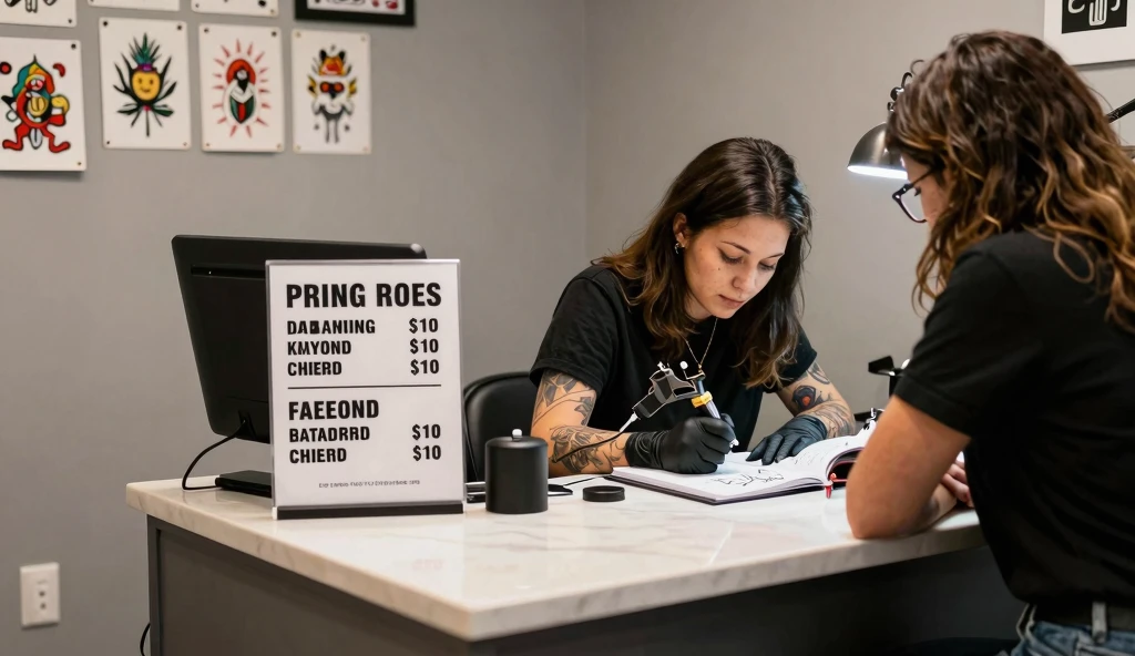 tattoo pricing
