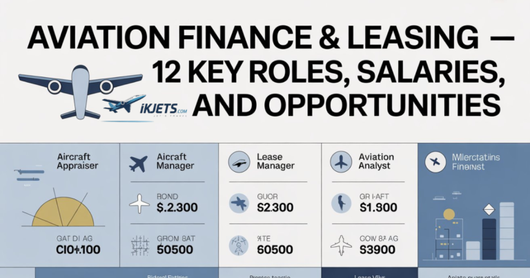 Aviation Finance & Leasing – 12 Key Roles, Salaries, and Opportunities