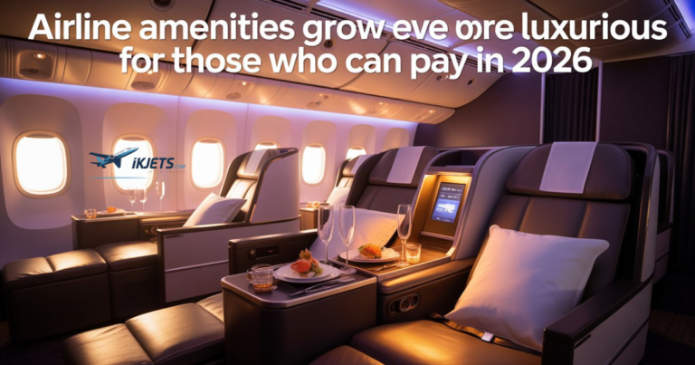 Airline Amenities Grow Ever More Luxurious for Those Who Can Pay In 2026