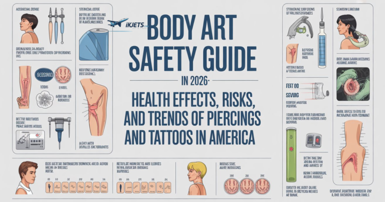Body Art Safety Guide In 2026: Health Effects, Risks, and Trends of Piercings and Tattoos in America