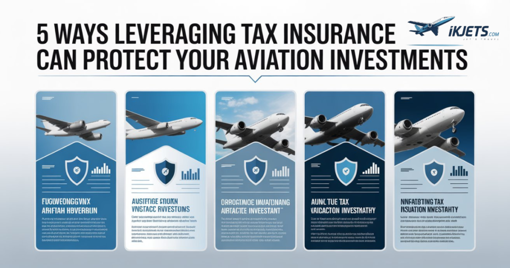 5 Ways Leveraging Tax Insurance Can Protect Your Aviation Investments