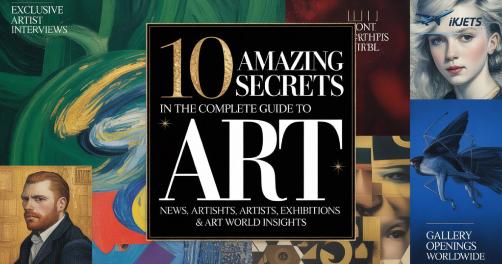 10 Amazing Secrets in the Complete Guide to Art News, Artists, Exhibitions & Art World Insights